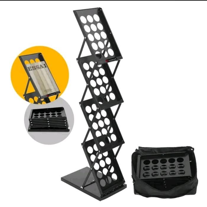 

Rak Brosur Besi Hitam Lipat 4 Susun 7 Susun Rak Brosur Besi