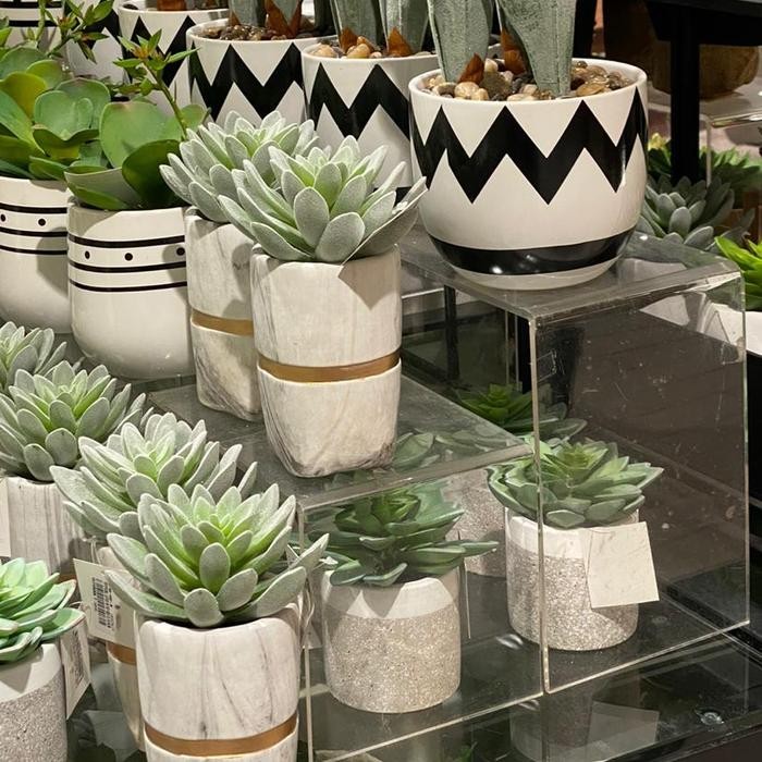 

Akrilik Stand Untuk Pajangan/ Tanaman (30X20)(5Mm)(Bening)