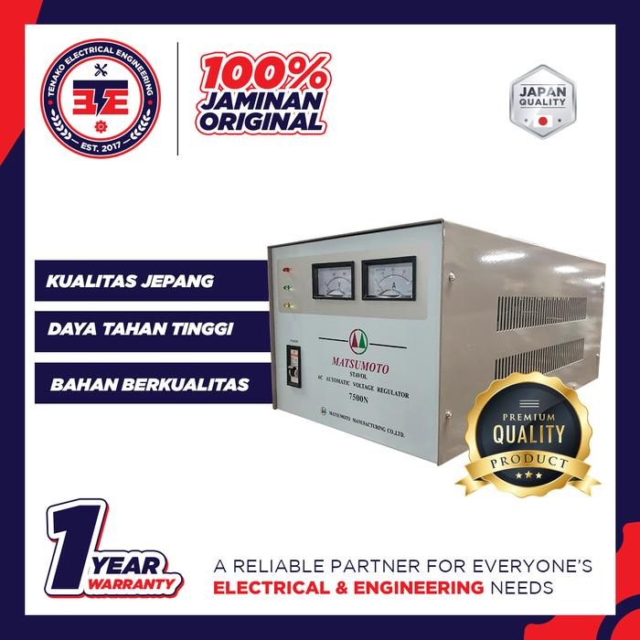 Stabilizer 7500 Watt Stavol Matsumoto 7500N