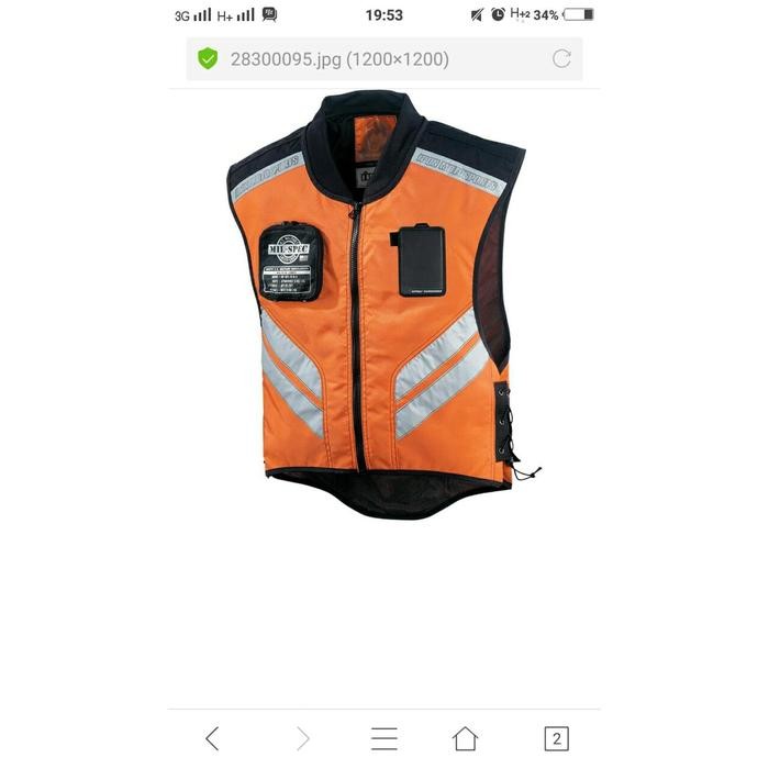 VEST ROMPI ICON MILITARY SPECS ORIGINAL TOURING SUPER MOTO CROSS SALE