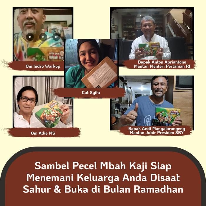 

Sambal Pecel Mbah Kaji Tanpa Msg Dan Pengawet -Gratisongkir