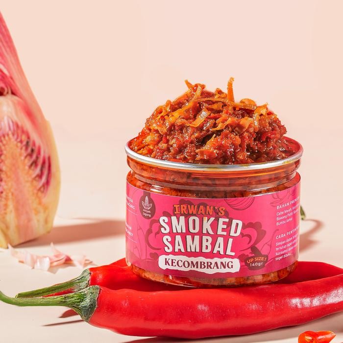 

Irwan'S Smoked Sambal 140Gr (Pedas Gledek, Kecombrang, Hijau Asap) -Gratisongkir