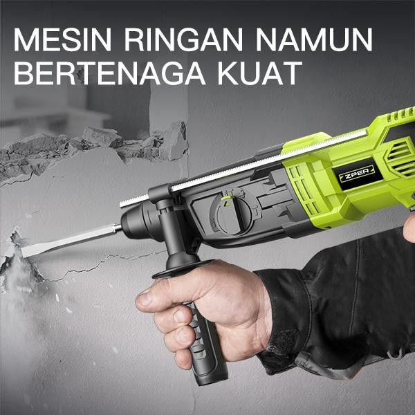 CodZper Bor Listrik Mesin Bor Palu Listrik Rotary Hammer Untuk Bobok Beton Tembok Zp001 Mesin Bor