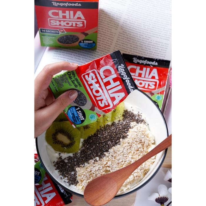 

Ready- Ringofood Chia Seeds Chia Shots ( Promo Pack )