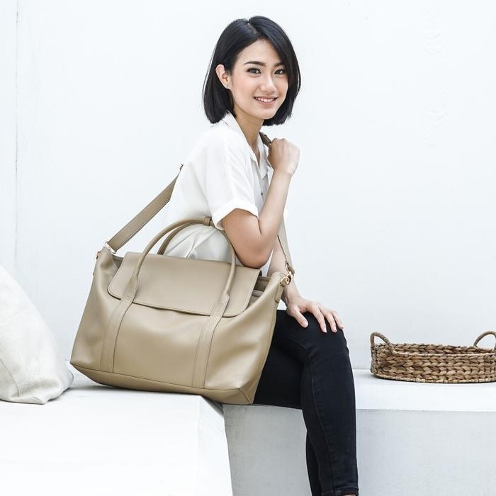 B2AG Sierra Tas Laptop Kulit Premium Quality Tas Laptop 14 Inch 15.6 Inch Women Laptop Bag