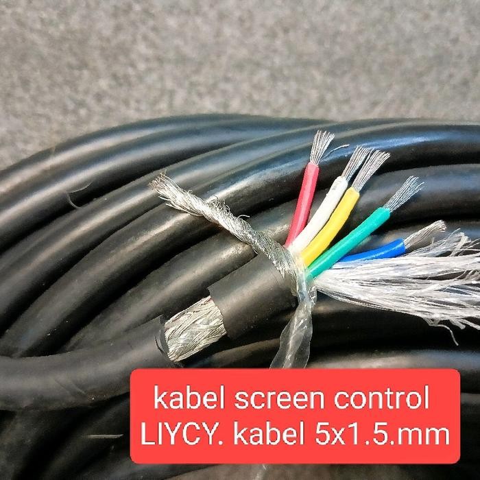 MSOD Kabel Screen Control 5X1.5.Mm/ Kabel Licyc Sqmm 5X1.5 Mm Nyyhy Serabut