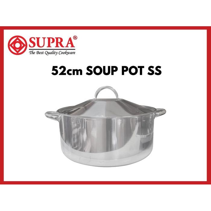SUPRA SOUP POT STAINLESS STEEL