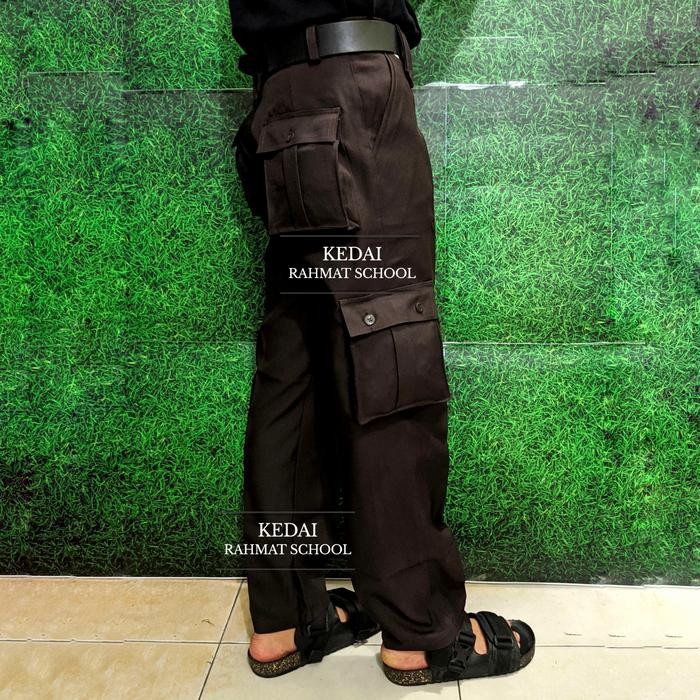 (Expert) Celana Pramuka Rapilo PDL Lapangan SMP SMA Pembina Seragam Sekolah