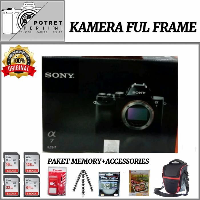 4JLF Sony Alpha 7 Body Only / Kamera Dslr Sony Alpha 7 Body Only / A7 Body