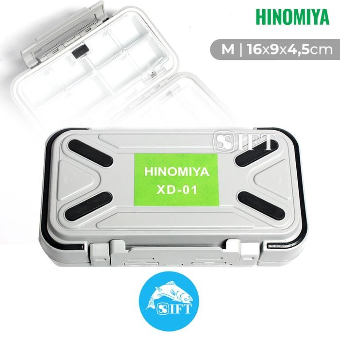 Kotak Kail Hinomiya Waterproof Box Xd-01 (M) 2 Sisi