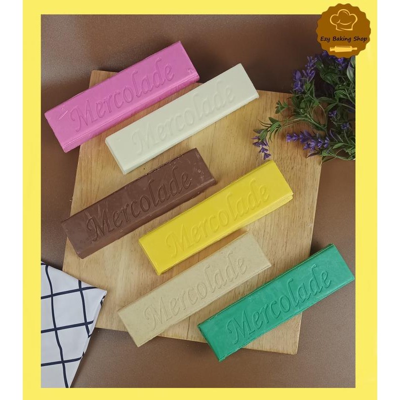 

Ready Mercolade Coklat Warna Warni Repack - Coklat Compound Aneka Rasa Pak Chocolate Camilan Manis