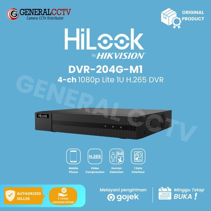 CSIV Hilook Dvr-204G-M1 Dvr 4 Channel Hilook Turbo Hd Audio Dvr
