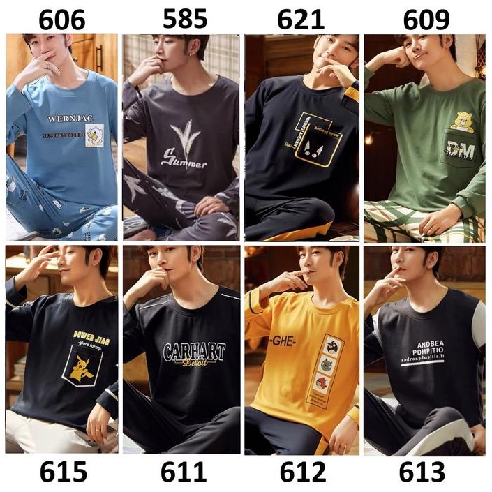 Piyama Pria Baju Tidur Pria Piyama Laki Baju Tidur Laki Dewasa Love