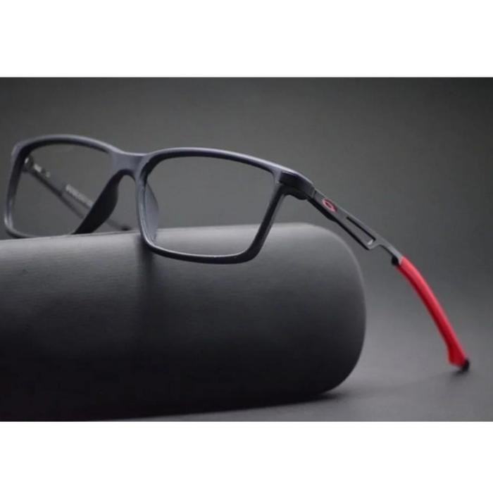 Kaca mata pria/frame kaca mata minus/kaca mata radiasi ox 3218-hitam