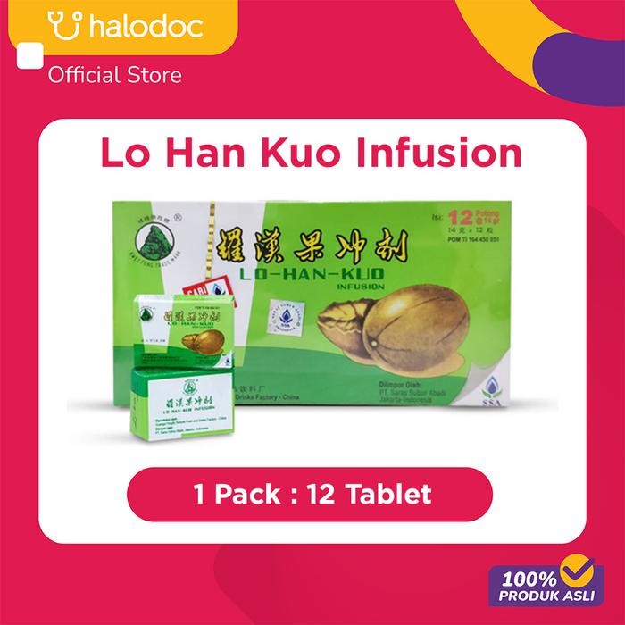 

8SXE Lo Han Kuo Infusion 12 Tablet
