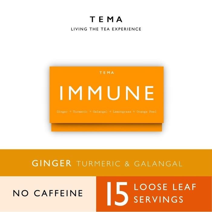 

8SXE Tema Tea Jar - Wellness Tea - Immune / Ginger Turmeric Galangal