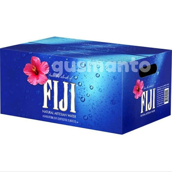 

8SXE 1 Dus Karton Air Minum Fiji Mineral Water Drink 24 X 500Ml 24Pcs