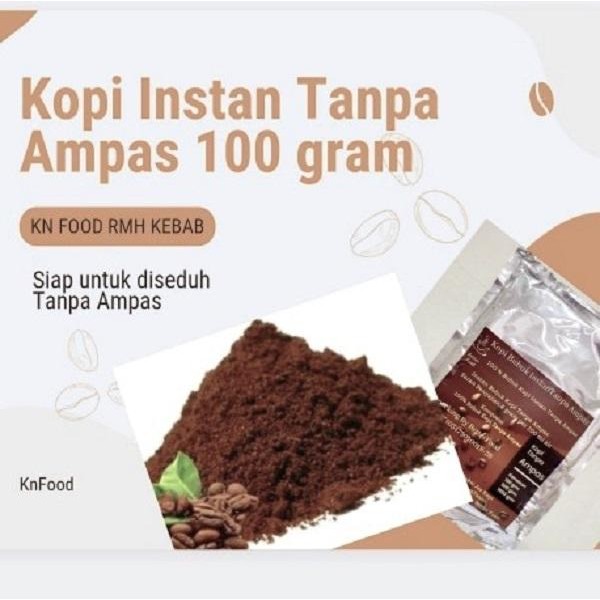 

8SXE Instant Coffee 1 Ons Bubuk Kopi Spray Dried Tanpa Ampas (Sr01)