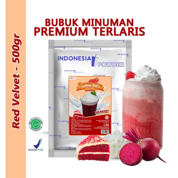 

8SXE Omura Shake -Bubuk Minuman Serbuk - Bubble Drink-Red Velvet 500 Gr