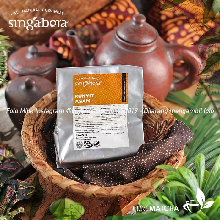 

8SXE Singabera - Kunyit Asam 100Gr Jamu Indonesia Kunir Asem Turmeric Tea