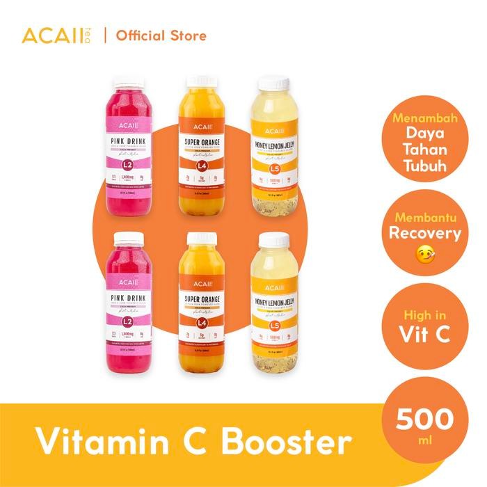 

8SXE Acaii Tea Vit C Booster Pack (6X500Ml)