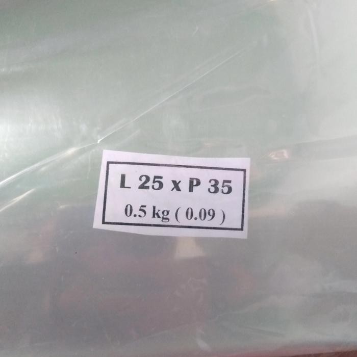 2_Y_   Plastik Klip Pp Tebal 25X35 Pp Ketebalan 90Mc
