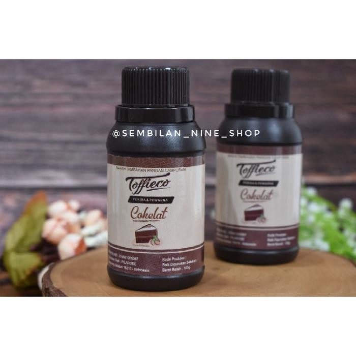 

Ready Toffieco Perisa Pewarna Cokelat Pasta 100 Gram Coklat Chocolate