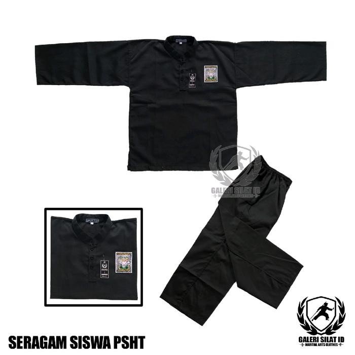 Sakral PSHT / Baju / Seragam / Sakral Siswa PSHT Terbaru Model Kancing Benik 3