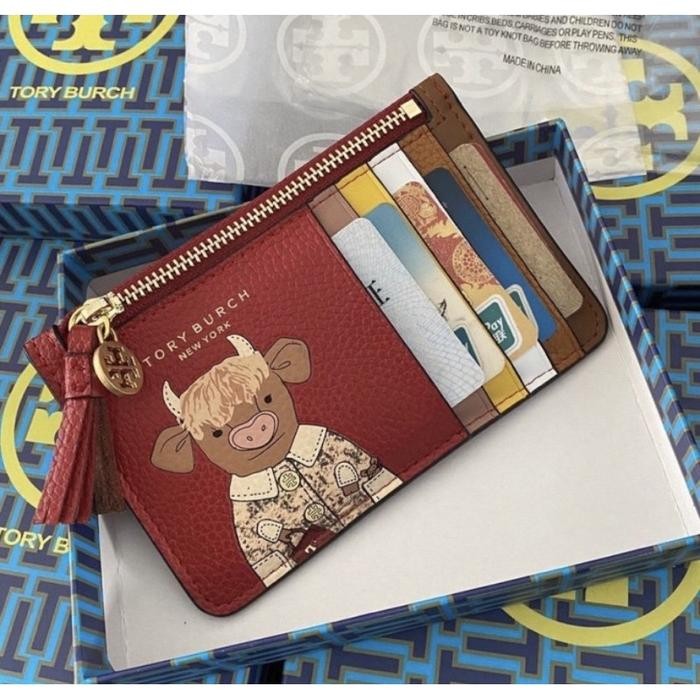 

TERMURAH TORY BURCH CARD ER RED COW READY STOCK