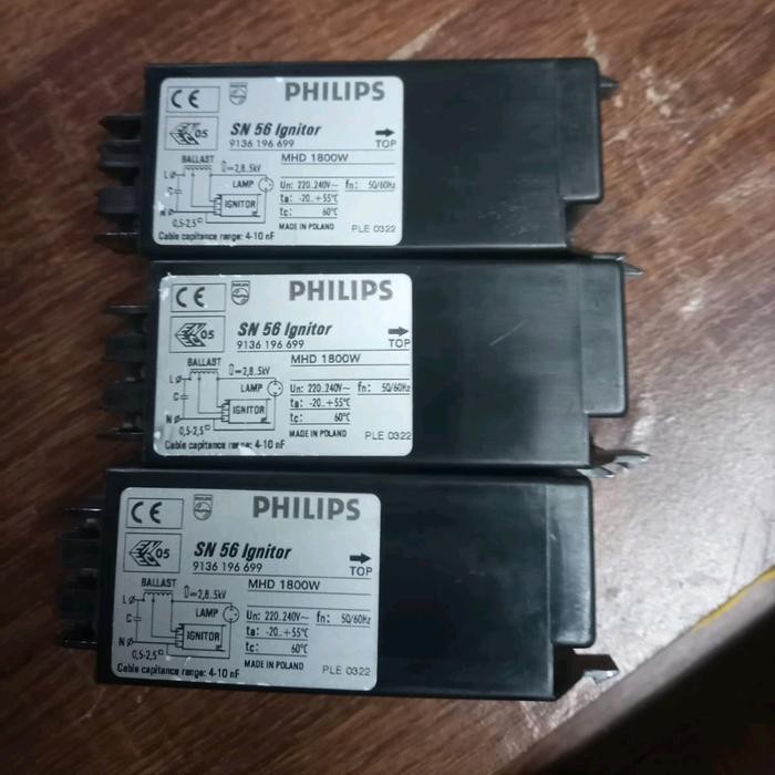 Terbaik Ignitor Sn 56 Philips Ignitor Lampu Son T 1000 Watt