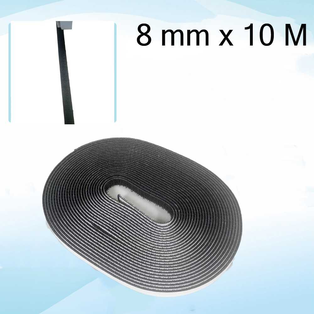 Duplaisir Pita Perekat Velcro Pengikat Hook and Loop Strip Tape 8mm - DP110