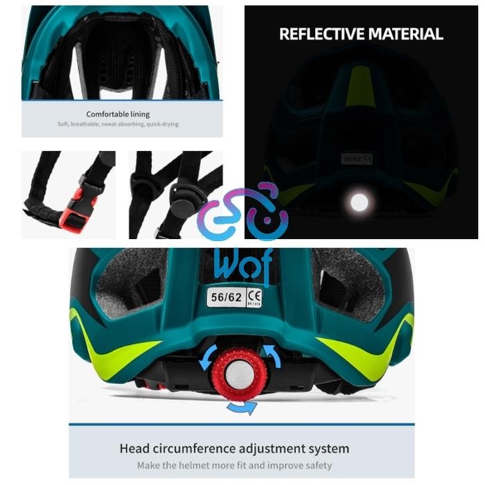 Helm Sepeda Bat Fox Enduro AM Bike MTB Ultralight, not Lixada Rockbros (terlaris) (termurah)