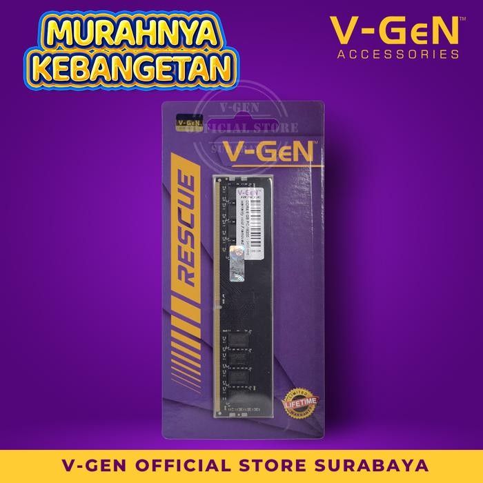 RAM Longdimm DDR4 8G 19200/2400 Mhz rescue vgen