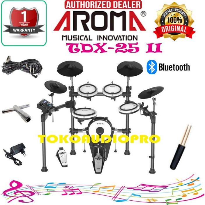 Drum Elektrik Aroma TDX25II Elektrik Drum Set Aroma TDX-25II