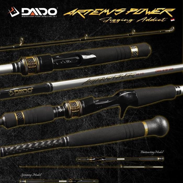 Joran Pancing Daido Artems Power 602 Jigging Rod Spinning