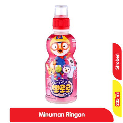 

Pororo Minuman Rasa Stroberi Botol 235 ml