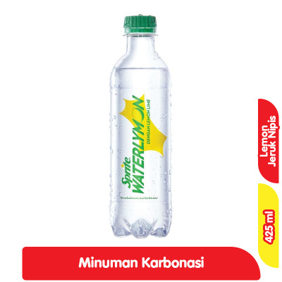 

Sprite Waterlymon Minuman Soda Rasa Lemon Jeruk Nipis Botol 425 ml
