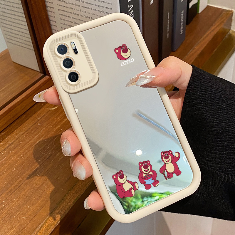 Casing Hp OPPO A16 OPPO A16s OPPO A54s Case Casing HP Beruang yang lucu Kasing HP Kesing Silikon Sof