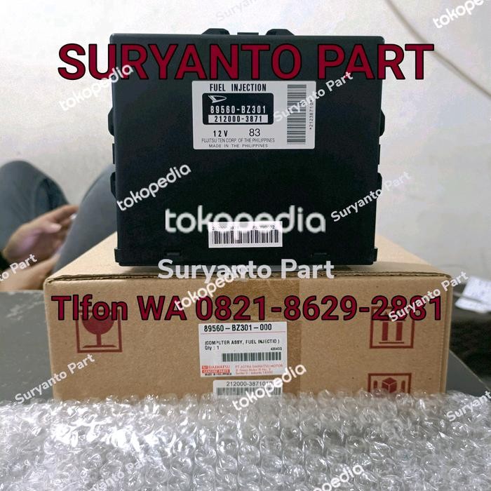 TERLARIS Ecu Komputer Computer Assy Fuel Toyota Rush/Terios(Asli)89560-BZ301