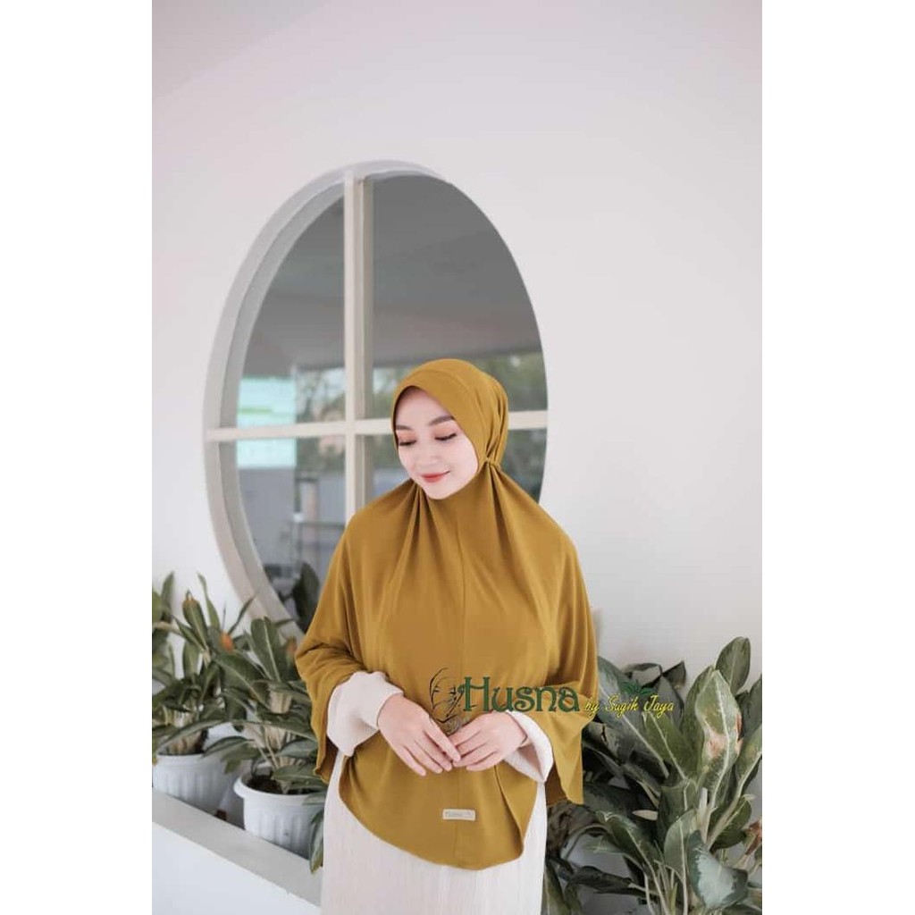 266F Hijab Maryam Pet Ropel Jumbo Xl Ori Husna Hijab