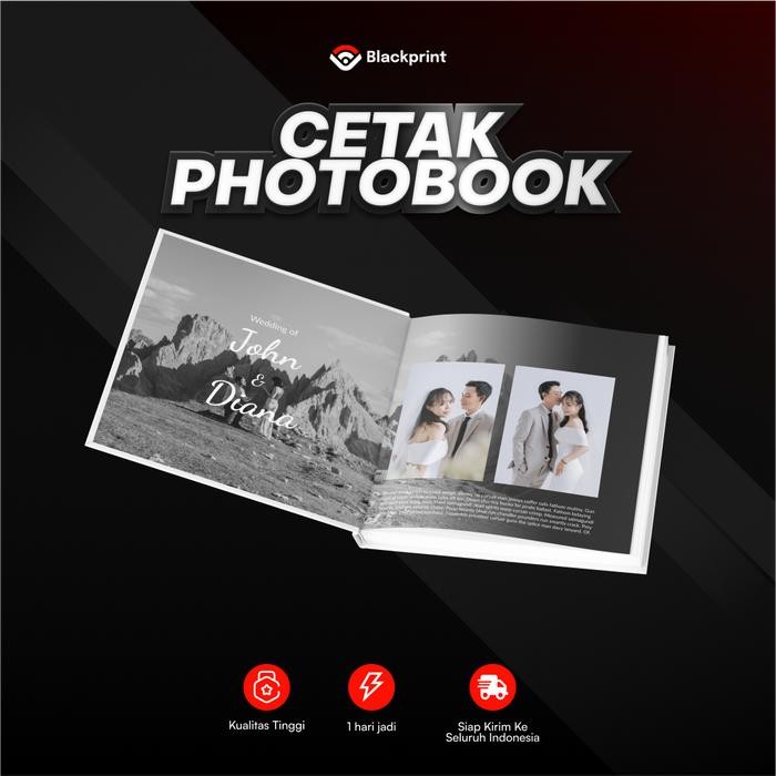 Cetak Photobook Hardcover/ Photo Album / Cetak buku album