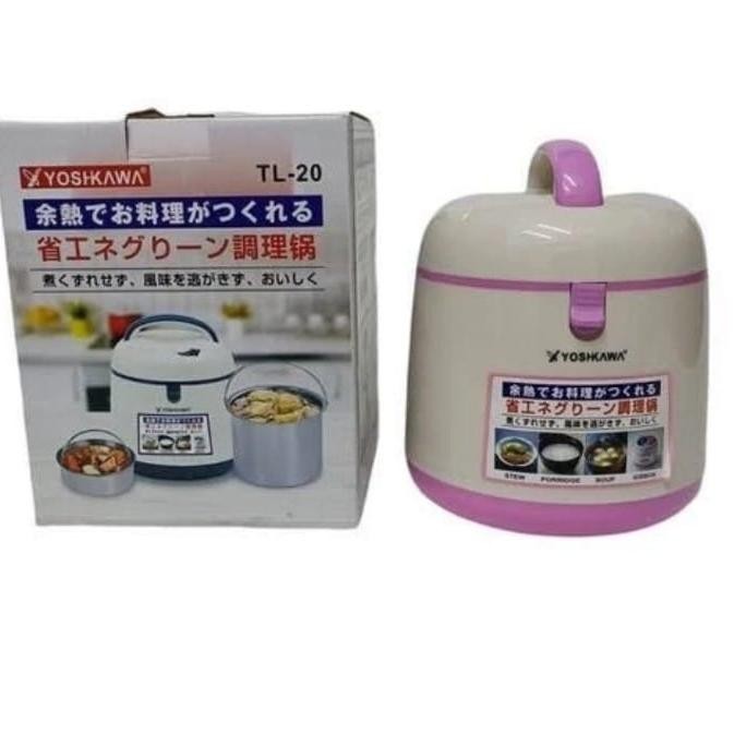 Yoshikawa Thermal Cooker Tl 20 / Panci Ajaib Cooker 2 Liter