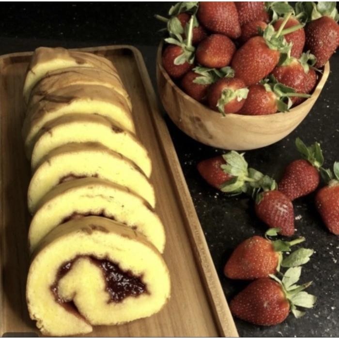 

OR6T Bolu Gulung Medan Rasa Strawberry ( Pendek ) When Cake