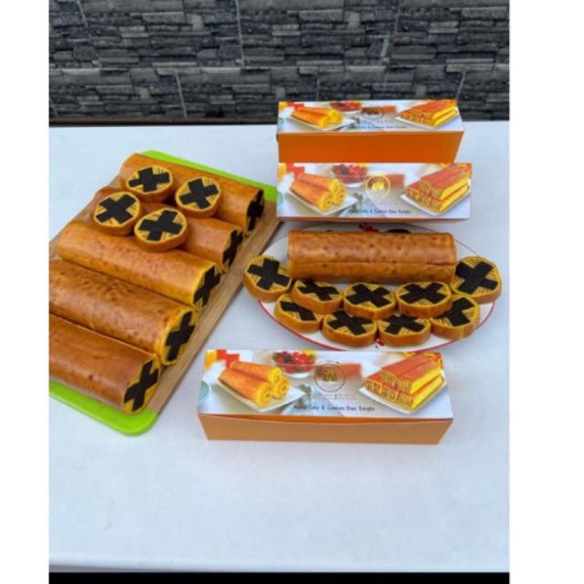 

OR6T Lapis Legit Roll Berbentuk Silang Tanpa Tepung