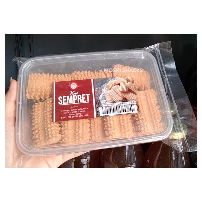 

OR6T Kue Sempret Cap Mahkota 200Gr Asli Bangka / Kue Semprit / Kue Semprot