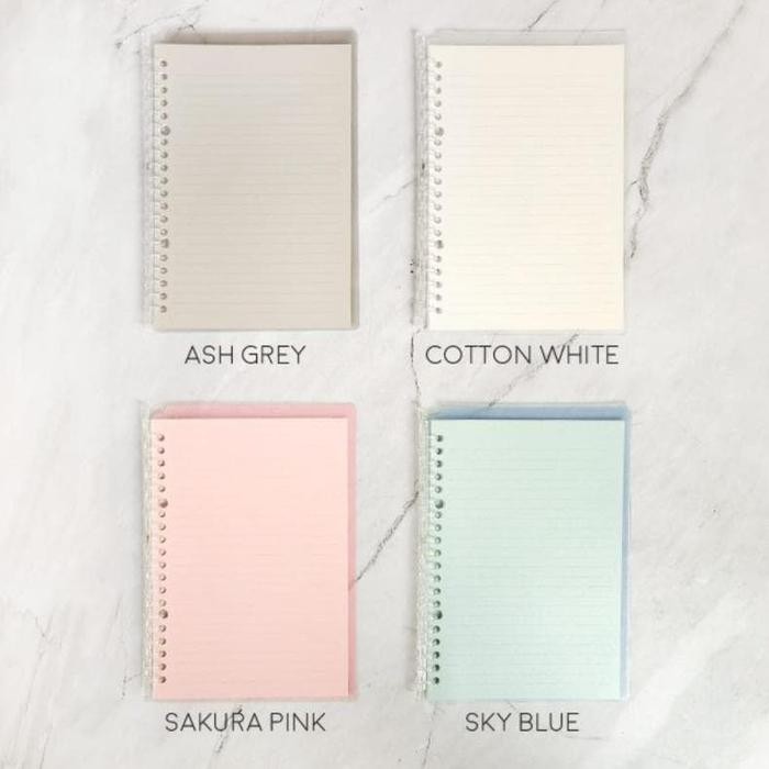 

DISKON Promo Slim Smart Ring Binder Transparan B5 kokuyo style READY STOCK