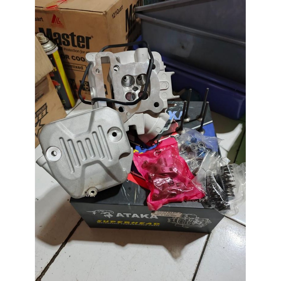 Head Klep 4 Porting Cnc O J,Jupiter Z1,Vega Zr