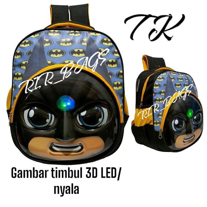 Tas Sekolah Anak Tk/Tas Mobil Tayo/Tas Tayo Timbul/Tas Anak Karkter Lucu/Tas Anak Murah/Tas