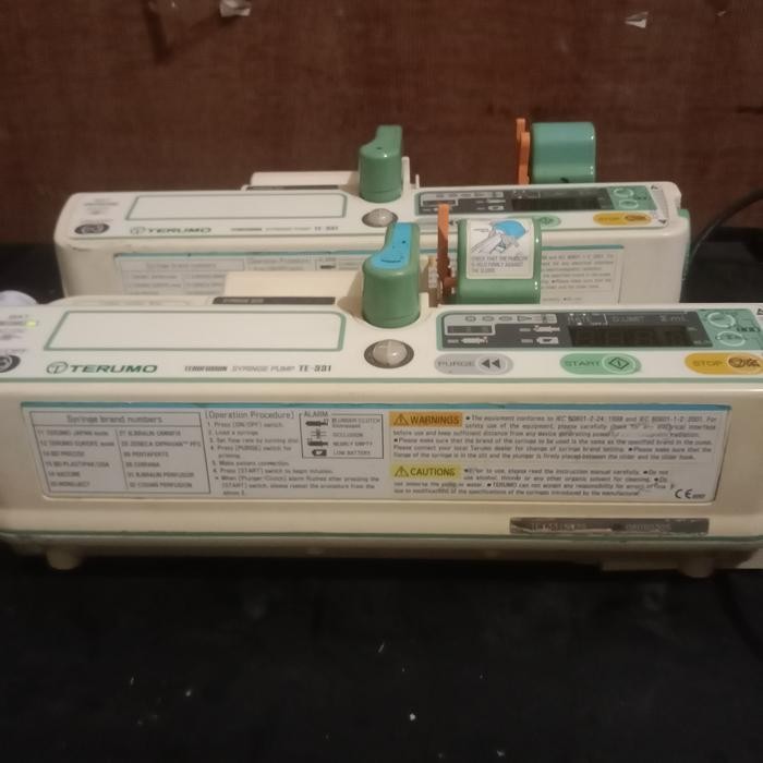 syringe pump terumo te 331