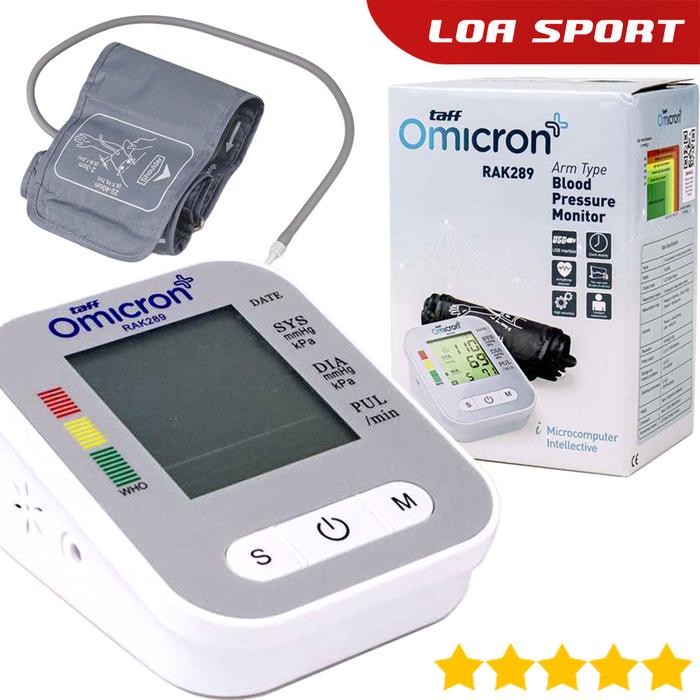 Alat Tensi Darah Digital Bersuara Bisa Baterai dan Charger USB